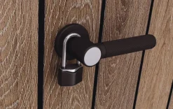 Signature Vertical Storage Shed - Walnut Brown