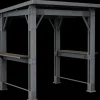 Signature 8x6.5 Grill Gazebo - Rosewood Brown