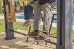 Signature 8x6.5 Grill Gazebo - Rosewood Brown