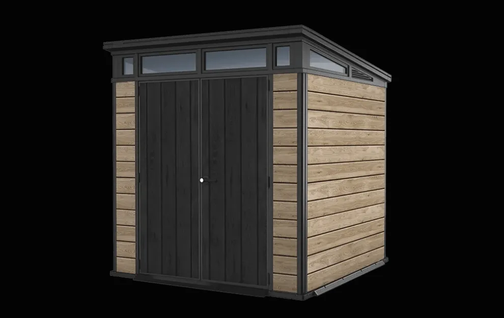 Signature 7x7 Storage Shed - Ashwood Brown