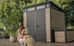 Signature 7x7 Storage Shed - Ashwood Brown