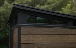 Signature 9x7 Storage Shed - Walnut Brown