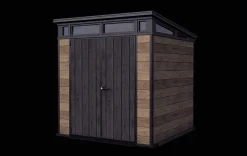 Signature 7x7 Storage Shed - Walnut Brown