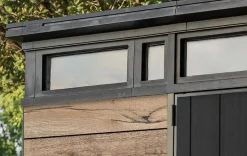 Signature 11x7 Storage Shed - Pine Brown