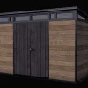Signature 11x7 Storage Shed - Walnut Brown