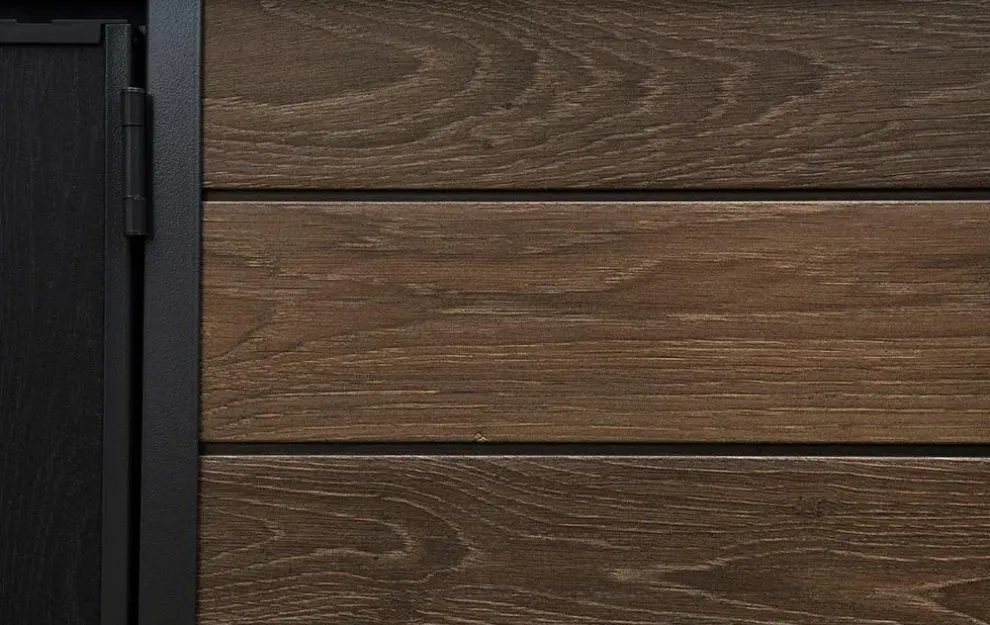 Signature 11x7 Storage Shed - Walnut Brown