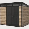 Signature 9x7 Storage Shed - Pine Brown