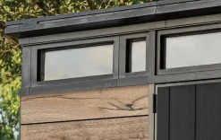 Signature 9x7 Storage Shed - Pine Brown