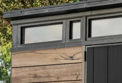 Signature 9x7 Storage Shed - Pine Brown