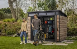 Signature 9x7 Storage Shed - Pine Brown