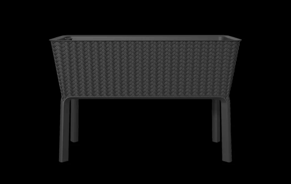 Splendor 31.7 Gallon Elevated Garden Bed - Graphite