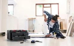 Stack & Roll 2 Drawer Tool Box - Black