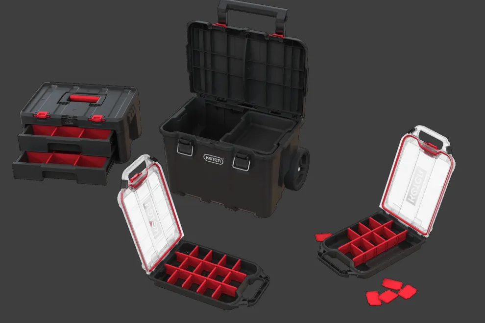 Stack & Roll 2.0 Tool Storage System - Black