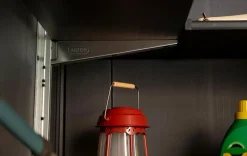 Storage Shed Shelf Kit 40 Inch - Black