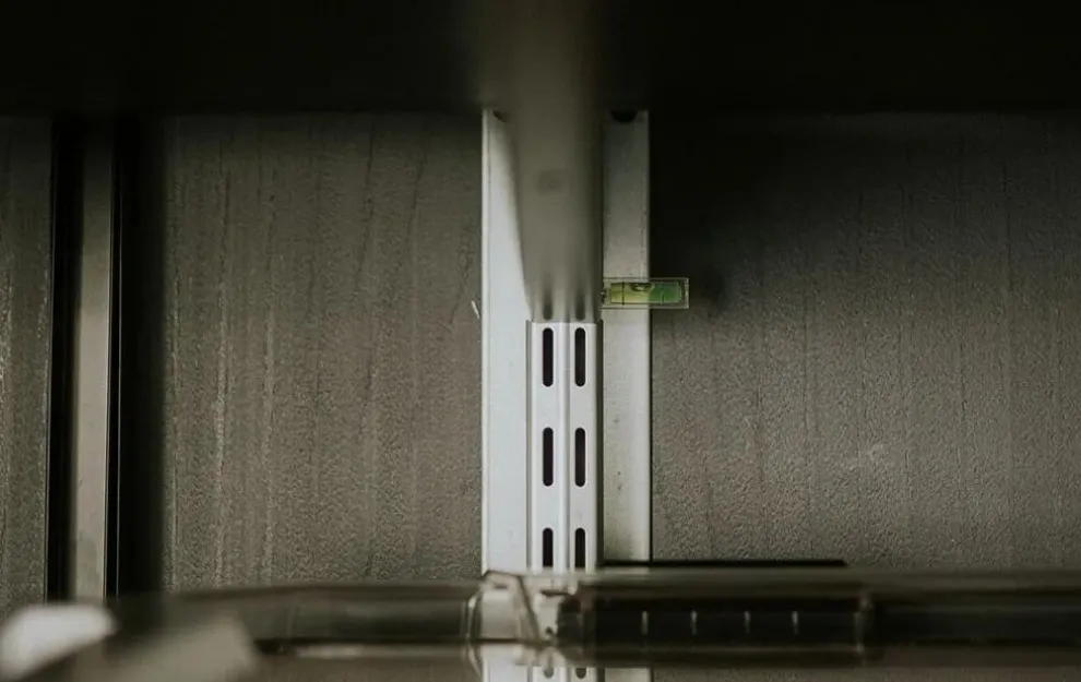 Storage Shed Shelf Kit 40 Inch - Black