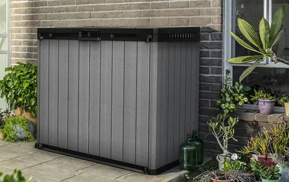 Store-It-Out Darwin Storage Shed - Graphite