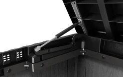 Store-It-Out Darwin Storage Shed - Graphite