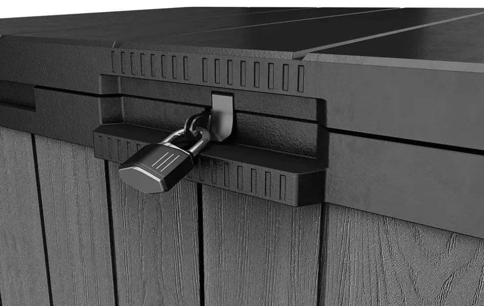 Store-It-Out Darwin Storage Shed - Graphite