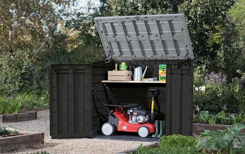 Store-It-Out Prime XL Storage Shed - Grey