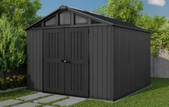 Stronghold 10x11.5 Storage Shed - Graphite