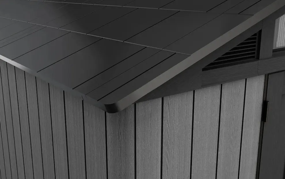 Stronghold 10x11.5 Storage Shed - Graphite