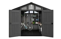 Stronghold 10x11.5 Storage Shed - Graphite