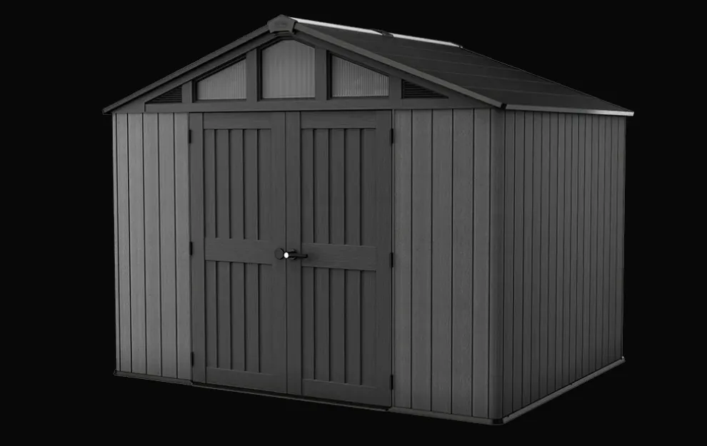 Stronghold 10x8 Storage Shed - Graphite