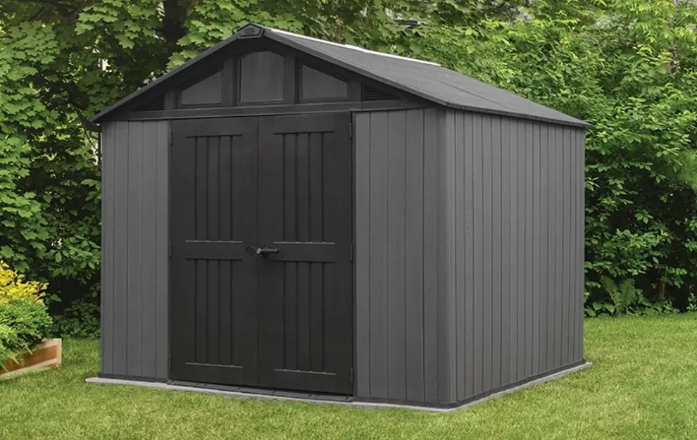 Stronghold 10x8 Storage Shed - Graphite
