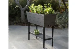 Urban Bloomer 12.7 Gallon Elevated Garden Bed - Graphite