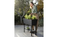 Urban Bloomer 12.7 Gallon Elevated Garden Bed - Graphite
