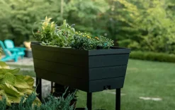 Urban Bloomer 12.7 Gallon Elevated Garden Bed - Graphite