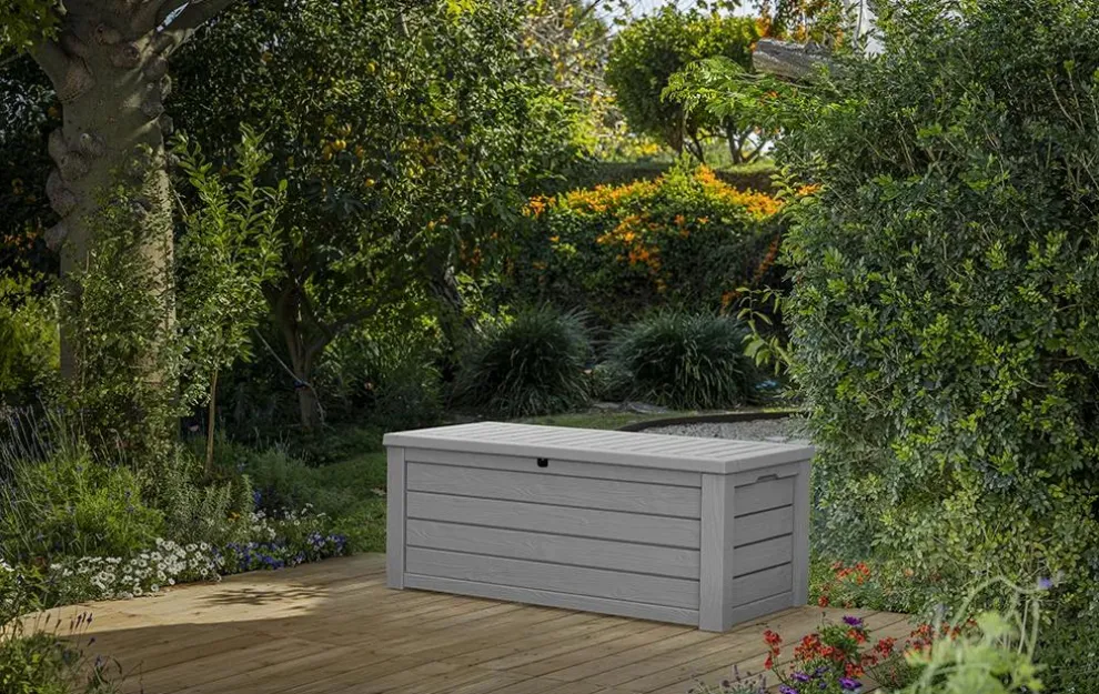 Westwood 150 Gallon Deck Box - Grey